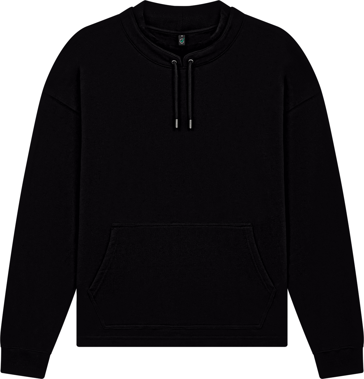 Organic Mock Neck Sweatshirt — Unisex - Bascora