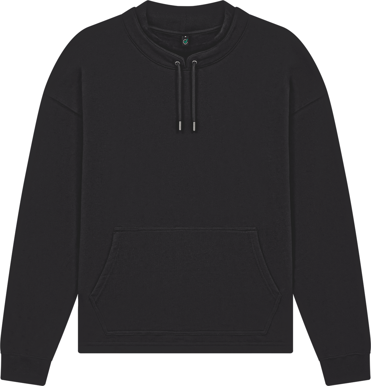 Organic Mock Neck Sweatshirt — Unisex - Bascora