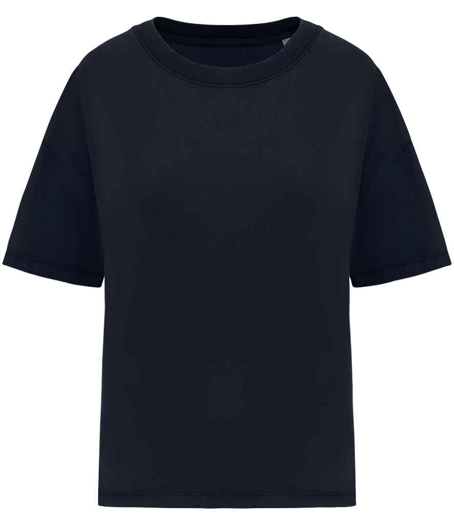 Organic Oversize Washed T-Shirt – Women's - Bascora