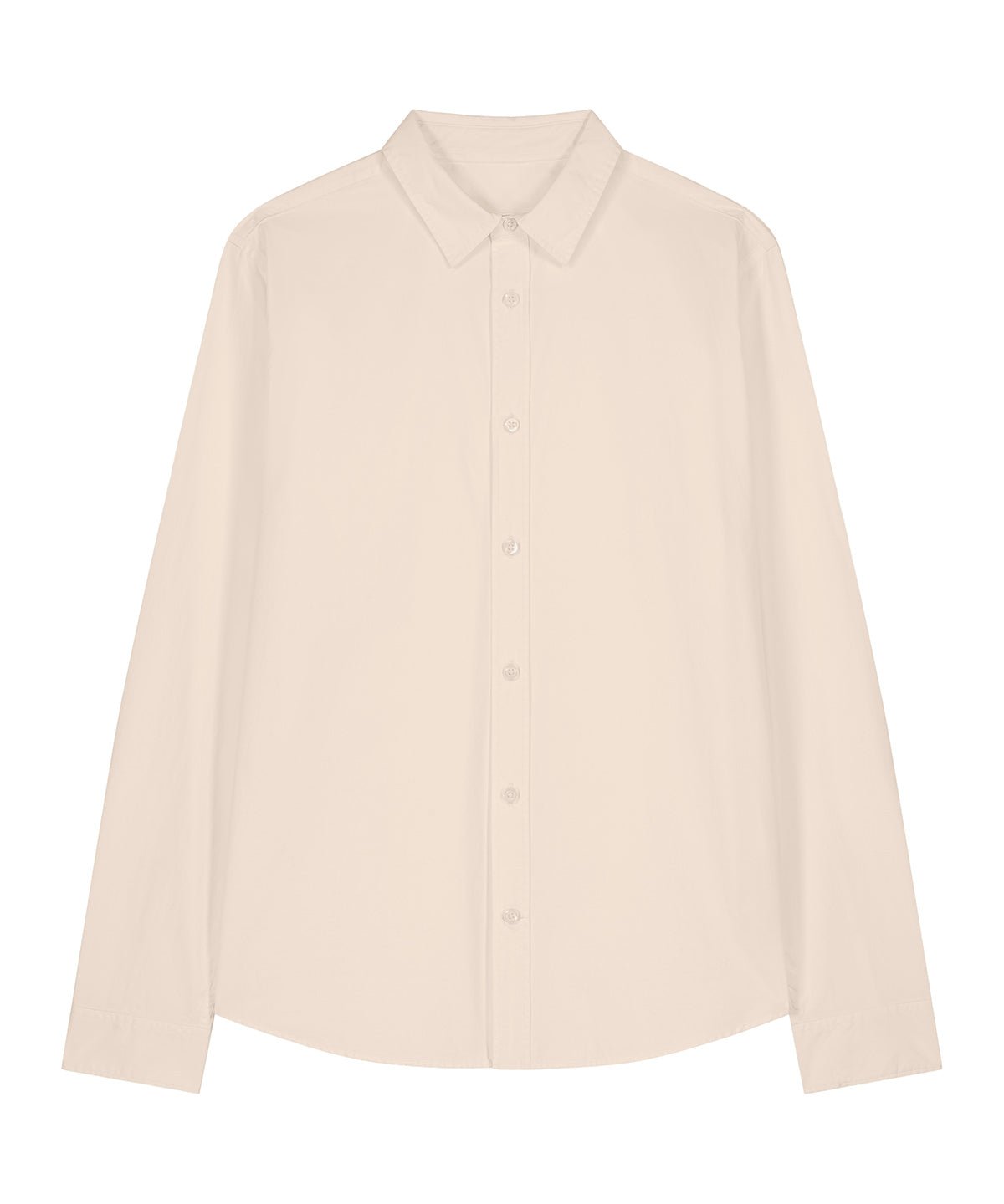 Organic Poplin Long Sleeve Shirt - Womens - Bascora