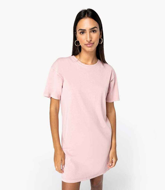 Organic Stonewash T-Shirt Dress - Bascora