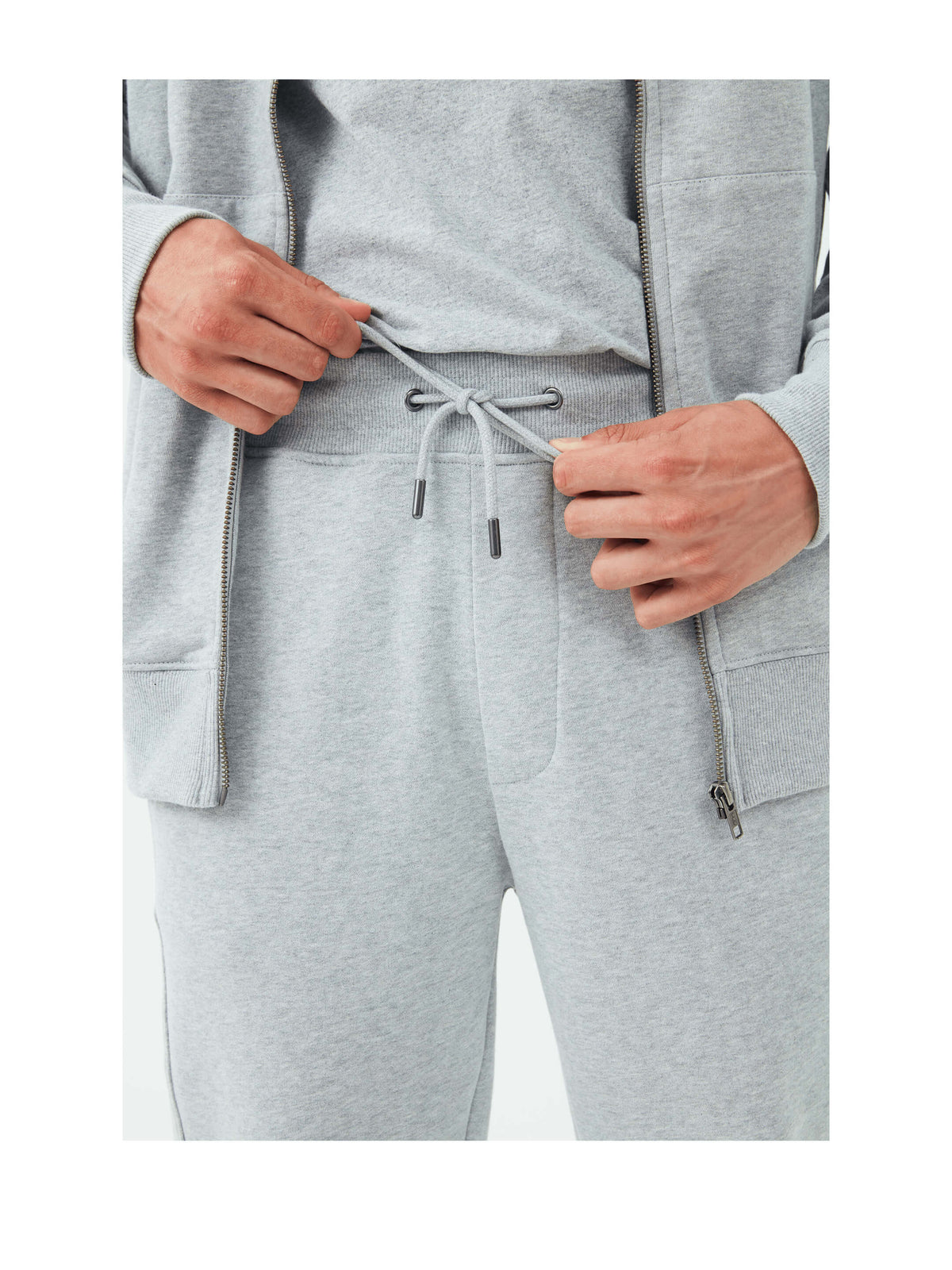 Organic Sueded Sweatpants — Unisex - Bascora