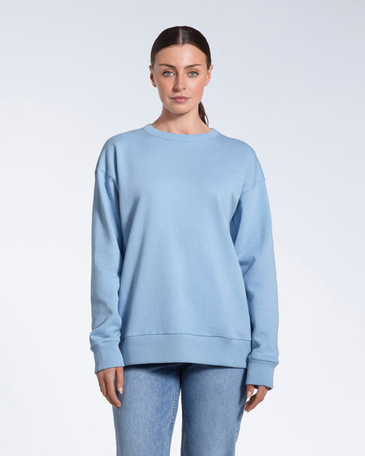 Oversized Organic Sweatshirt - Bascora