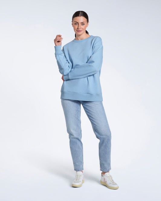 Oversized Organic Sweatshirt - Bascora