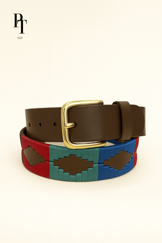 Prestige Tannery Equestrian Leather Belt – Signature Edition - Bascora