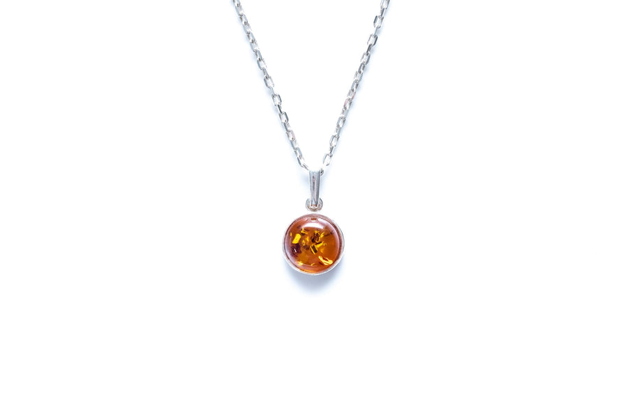 Baltic Beauty Essentials Mini Amber Pendant in Amber