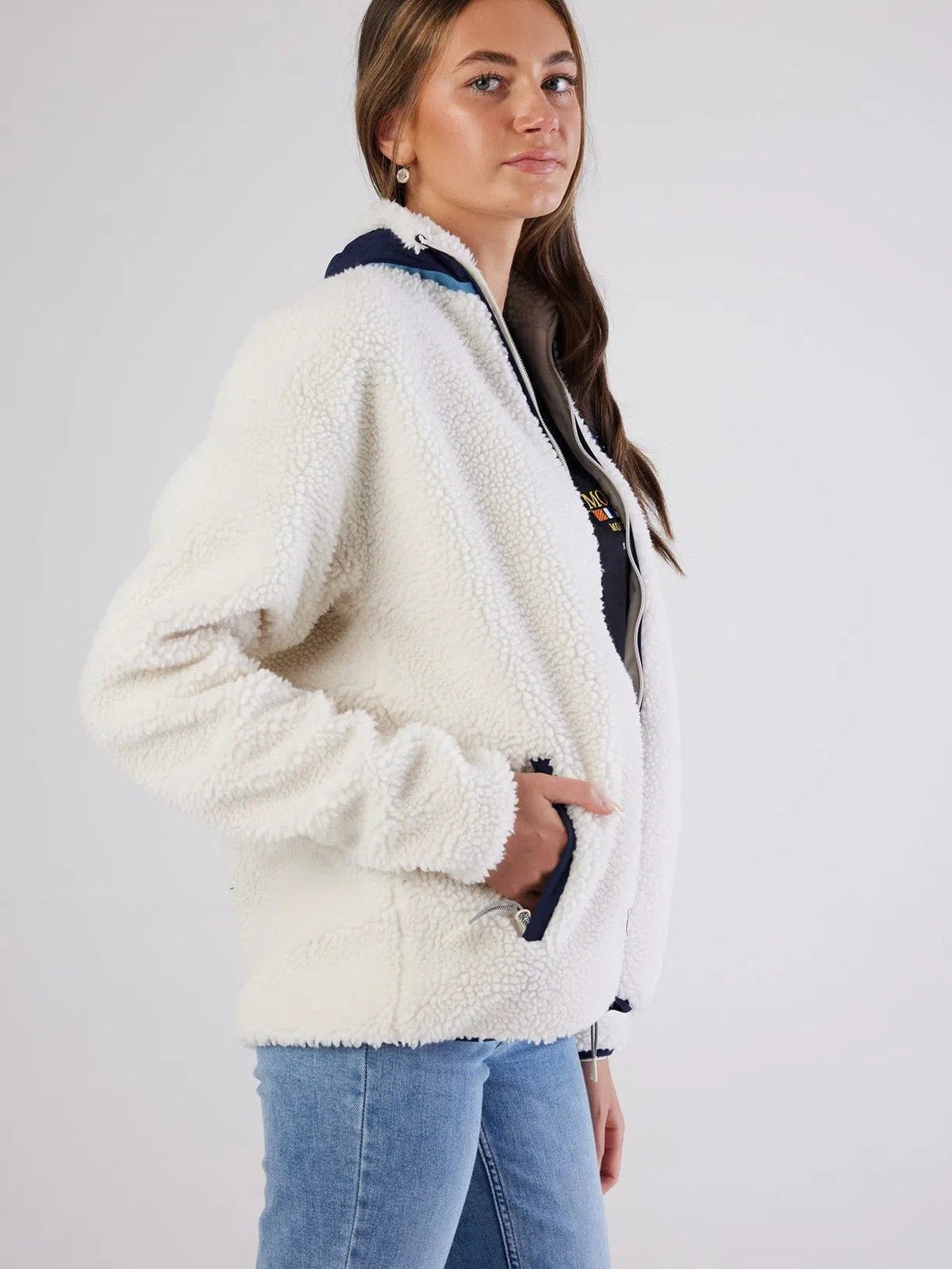 Sherpa Fleece Cream - Bascora