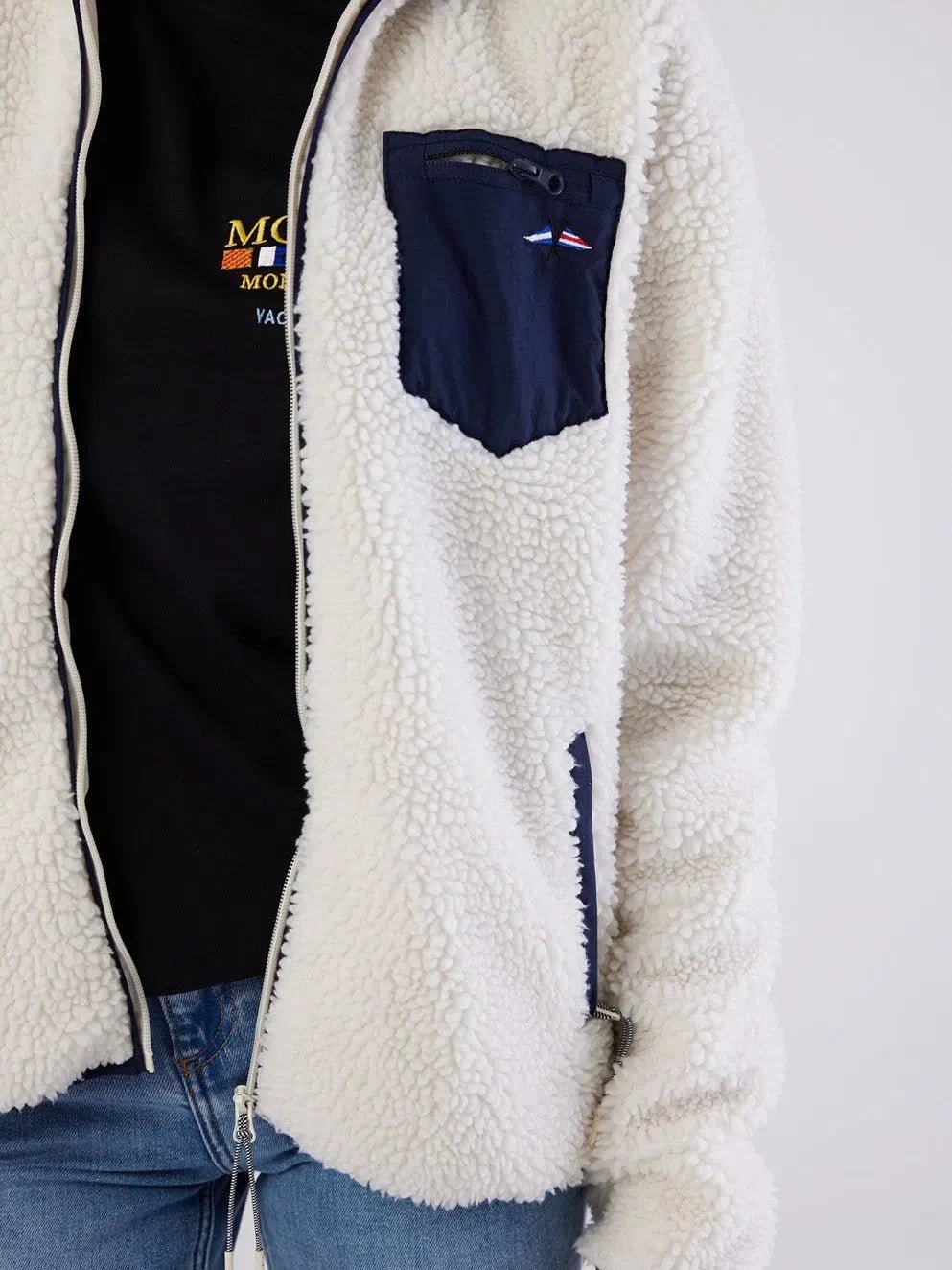 Sherpa Fleece Cream - Bascora