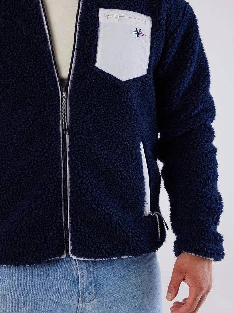 Sherpa Fleece – Dark Navy - Bascora