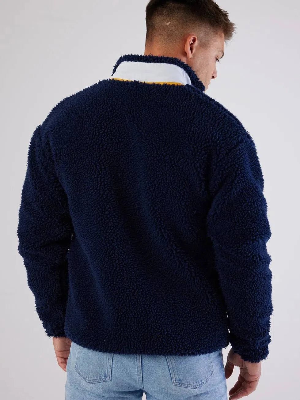Sherpa Fleece – Dark Navy - Bascora