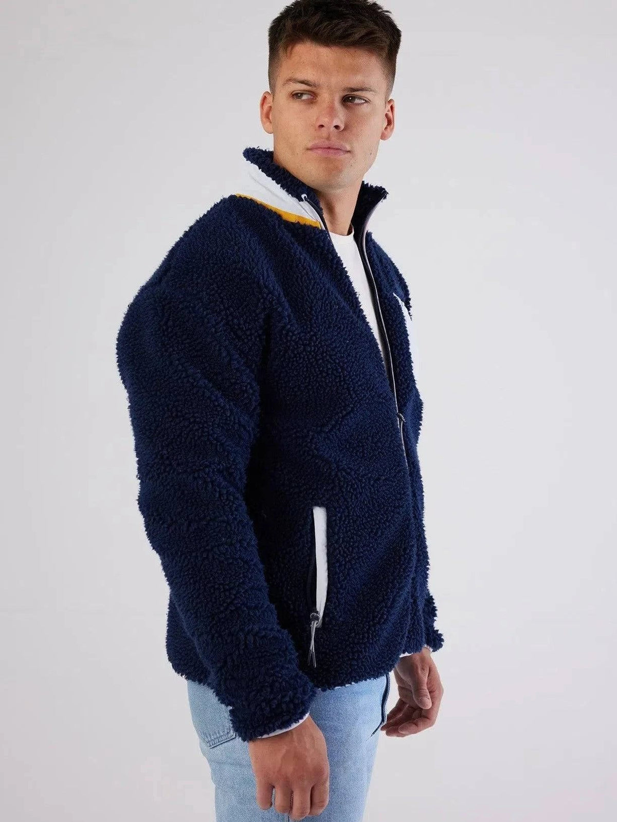 Sherpa Fleece – Dark Navy - Bascora
