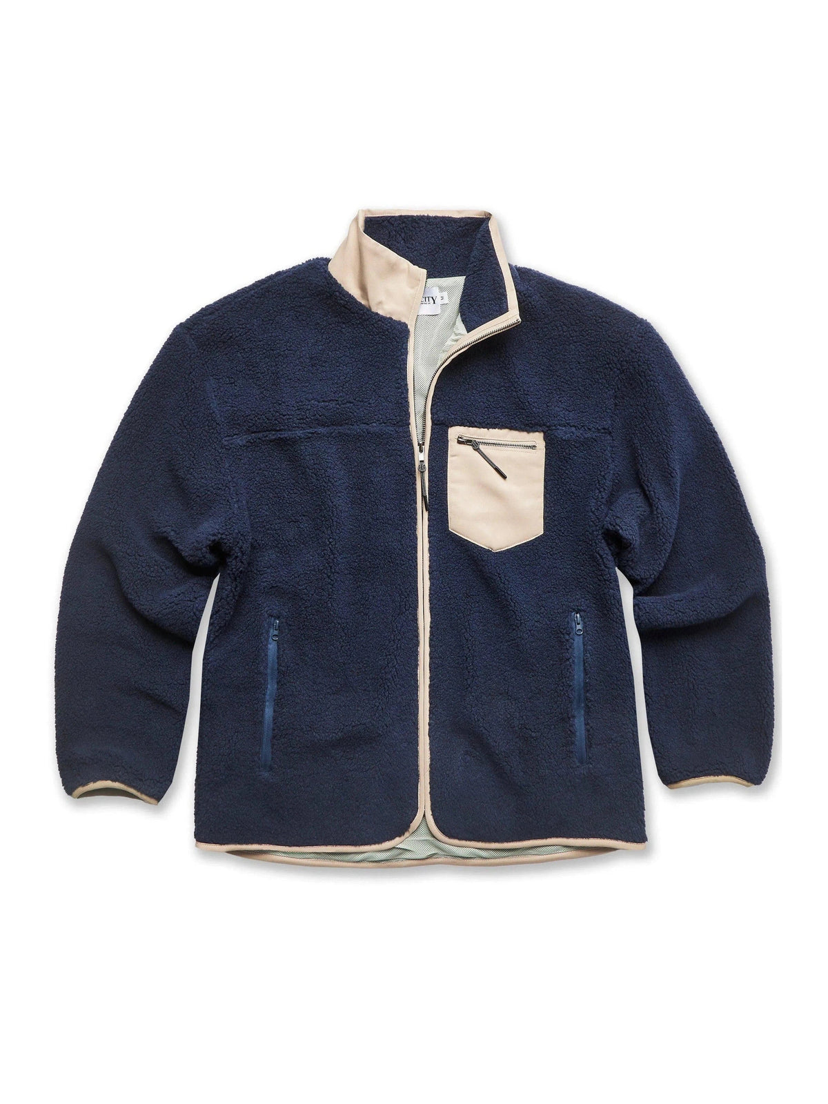 Sherpa Fleece Navy - Bascora