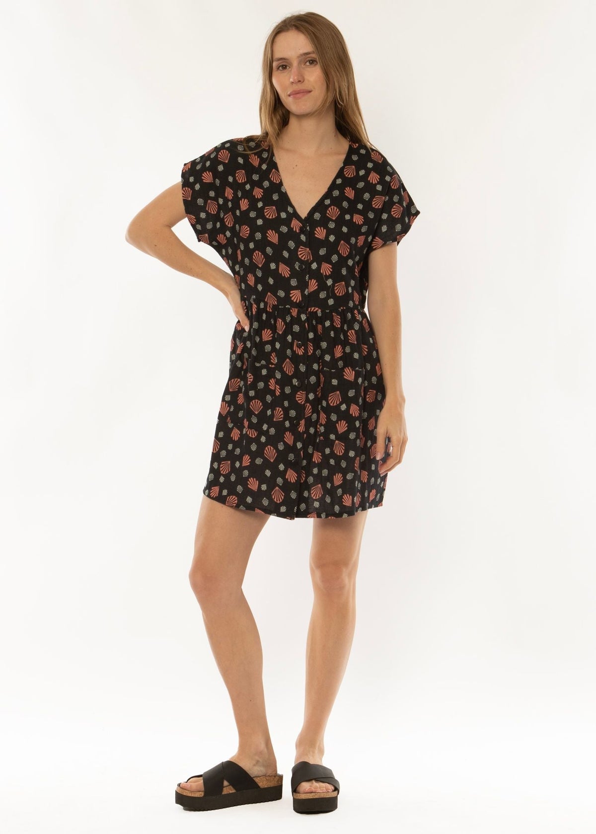 Sisstr Doheny SS Woven Dress - Bascora