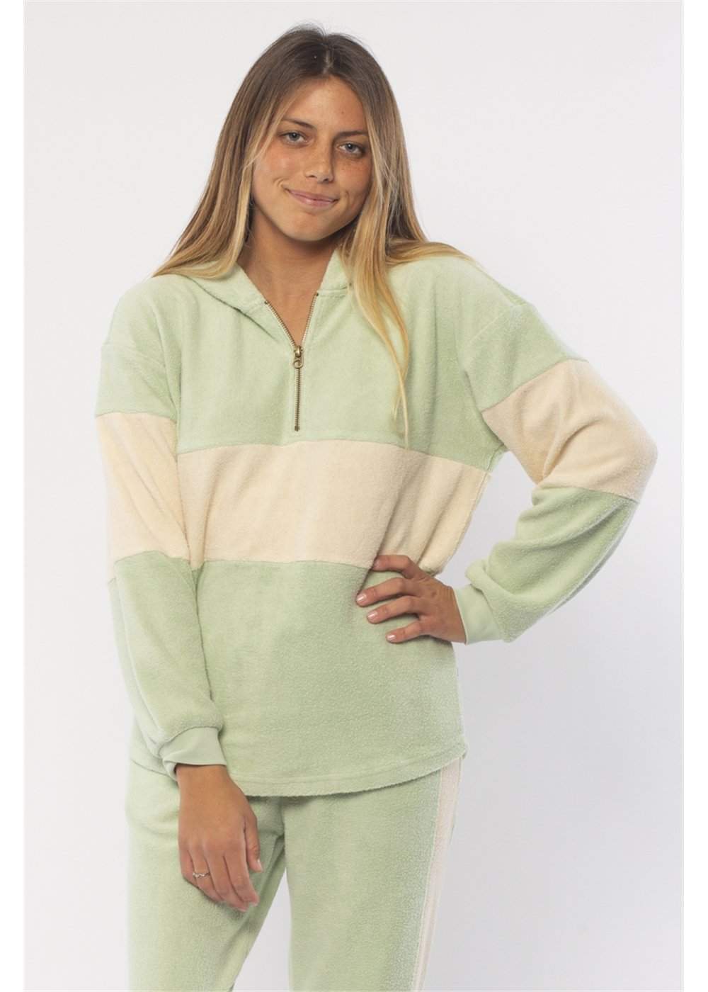 Sisstrevolution Roller Stripe L/S Fleece - Bascora