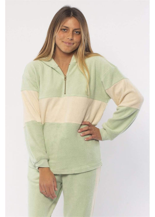 Sisstrevolution Roller Stripe L/S Fleece - Bascora