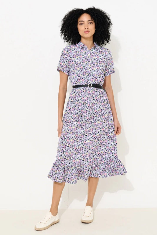 Stanley Multi Pansy Dress - Bascora