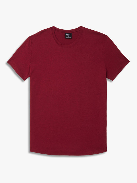 The Actor T-Shirt – Burgundy - Bascora