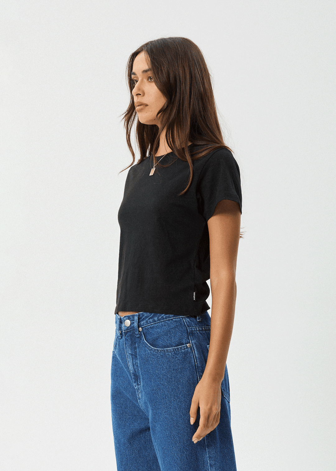 Afends Carmen Baby Tee – Women's Sustainable Crop T-Shirt