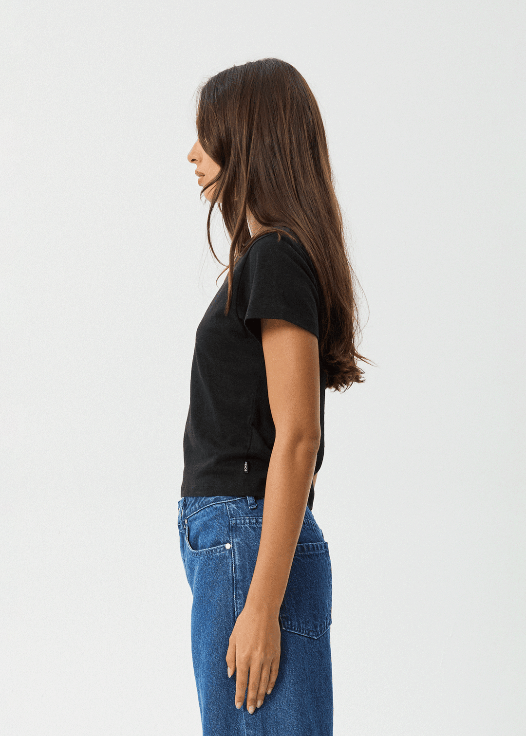 Afends Carmen Baby Tee – Women's Sustainable Crop T-Shirt