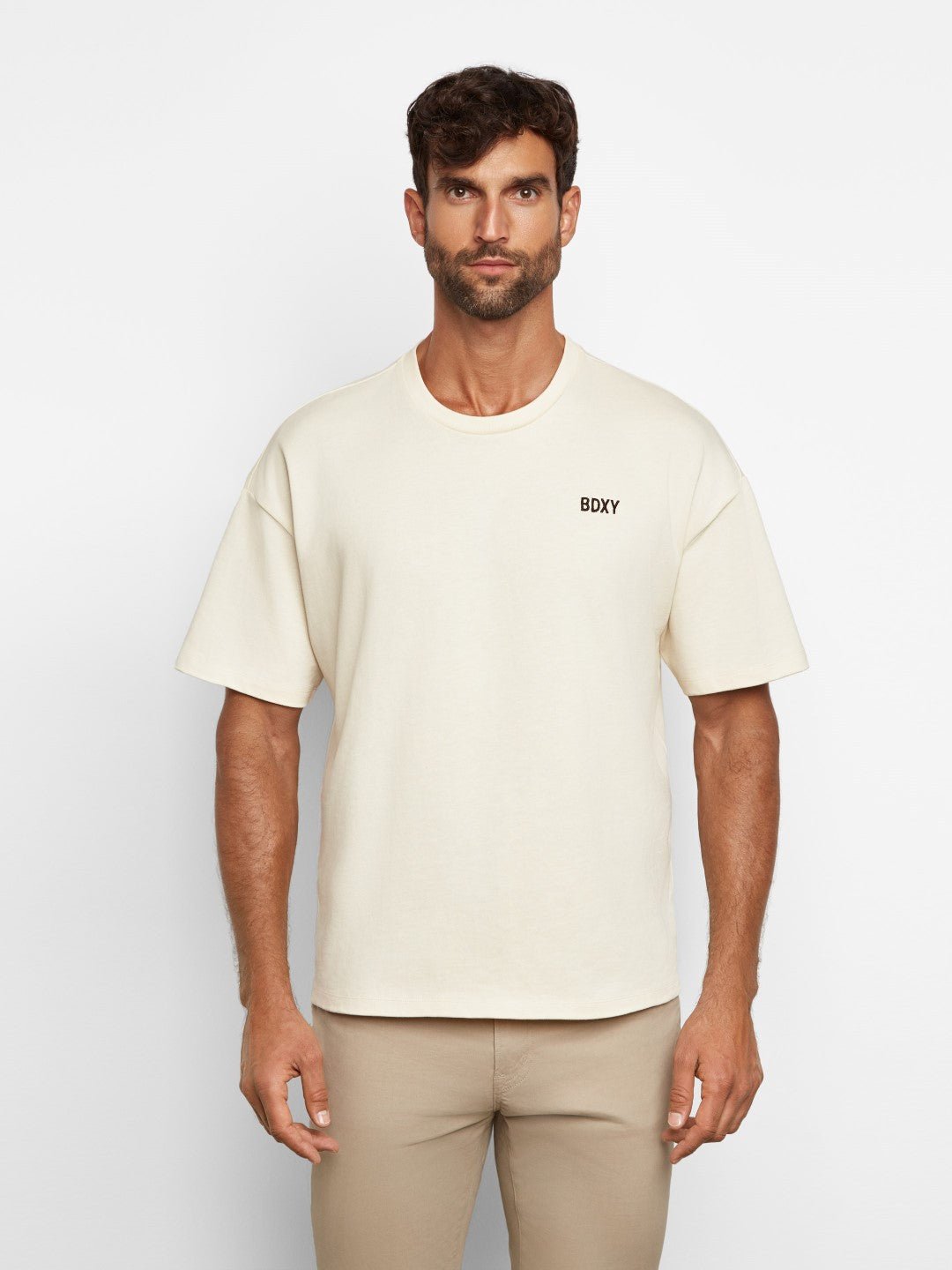 The Block T-shirt | Sandstone - Bascora