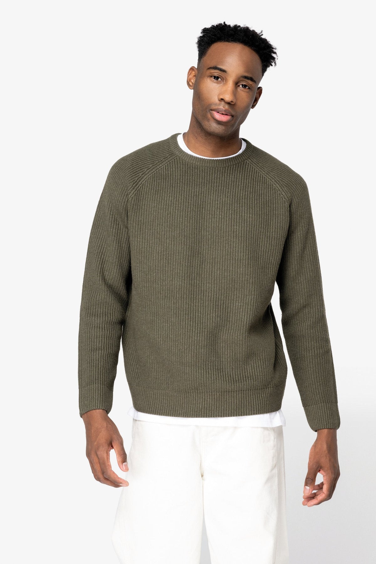 The Chunky Knit Sweatshirt – Organic & Recycled - Bascora