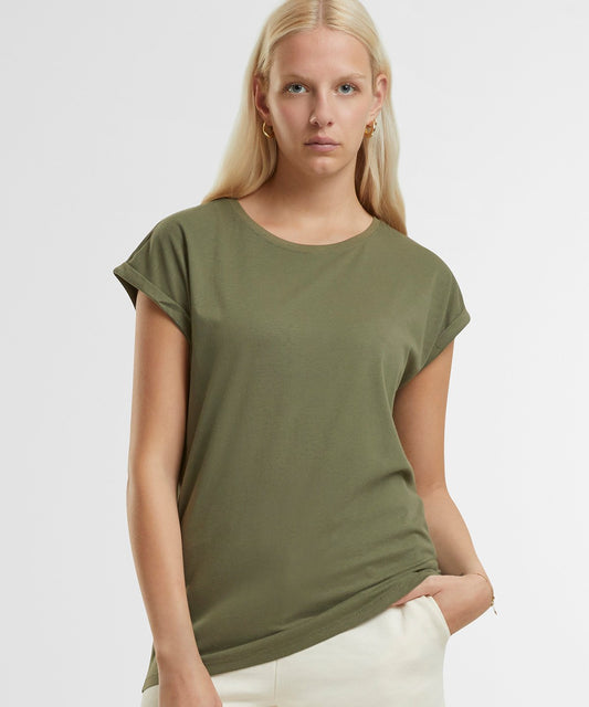 The Extended Shoulder Tee – Women's Organic Cotton - Bascora