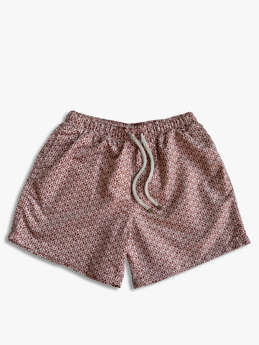 The Extra Swimshorts | Repeat Caramel - Bascora