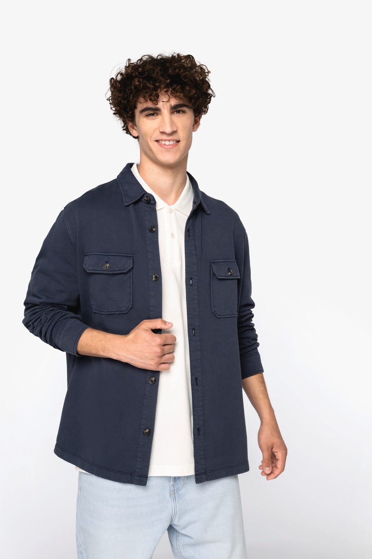 The Faded Overshirt – Organic Cotton - Bascora