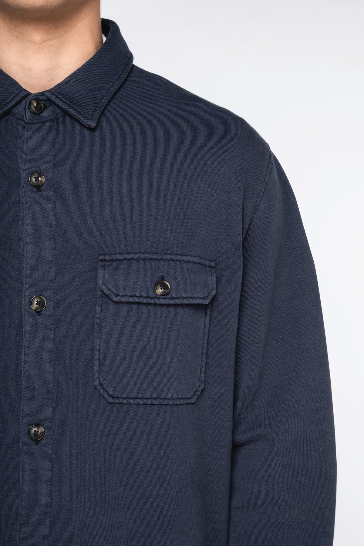 The Faded Overshirt – Organic Cotton - Bascora