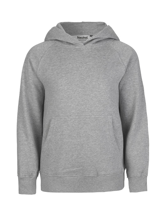grey Fairtrade Organic Kids Hoodie – Sustainable Kids Hoodie