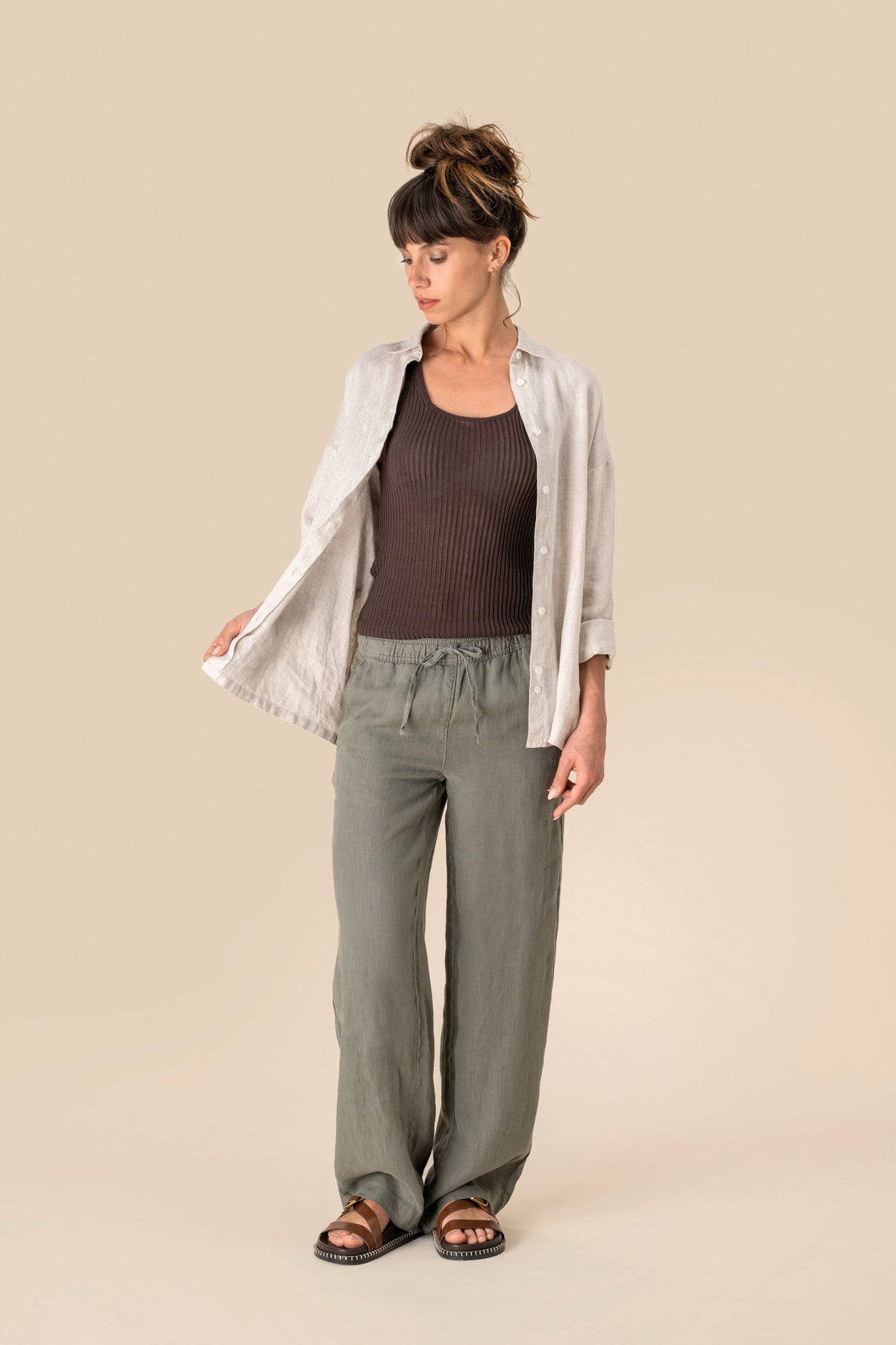The Linen Trouser – Women's - Bascora