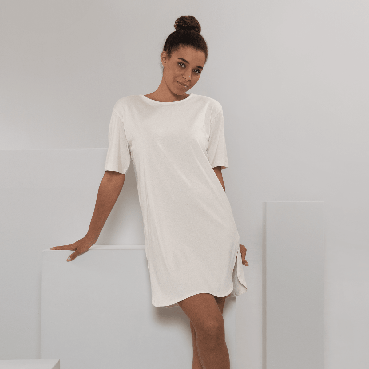 The Night Shirt – Women's Organic Cotton - Bascora