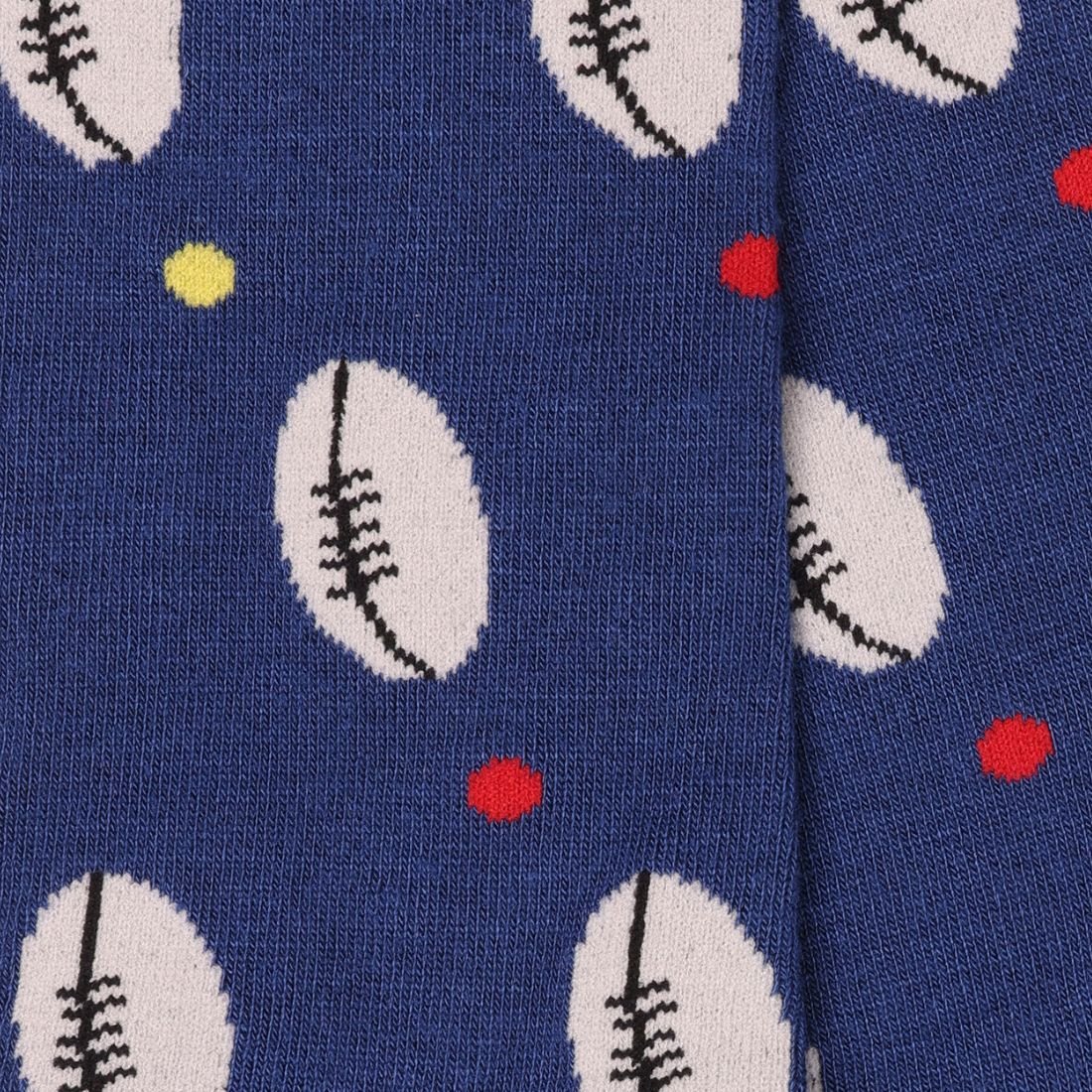 The Rugby Ball – Bamboo Comfort Socks - Bascora