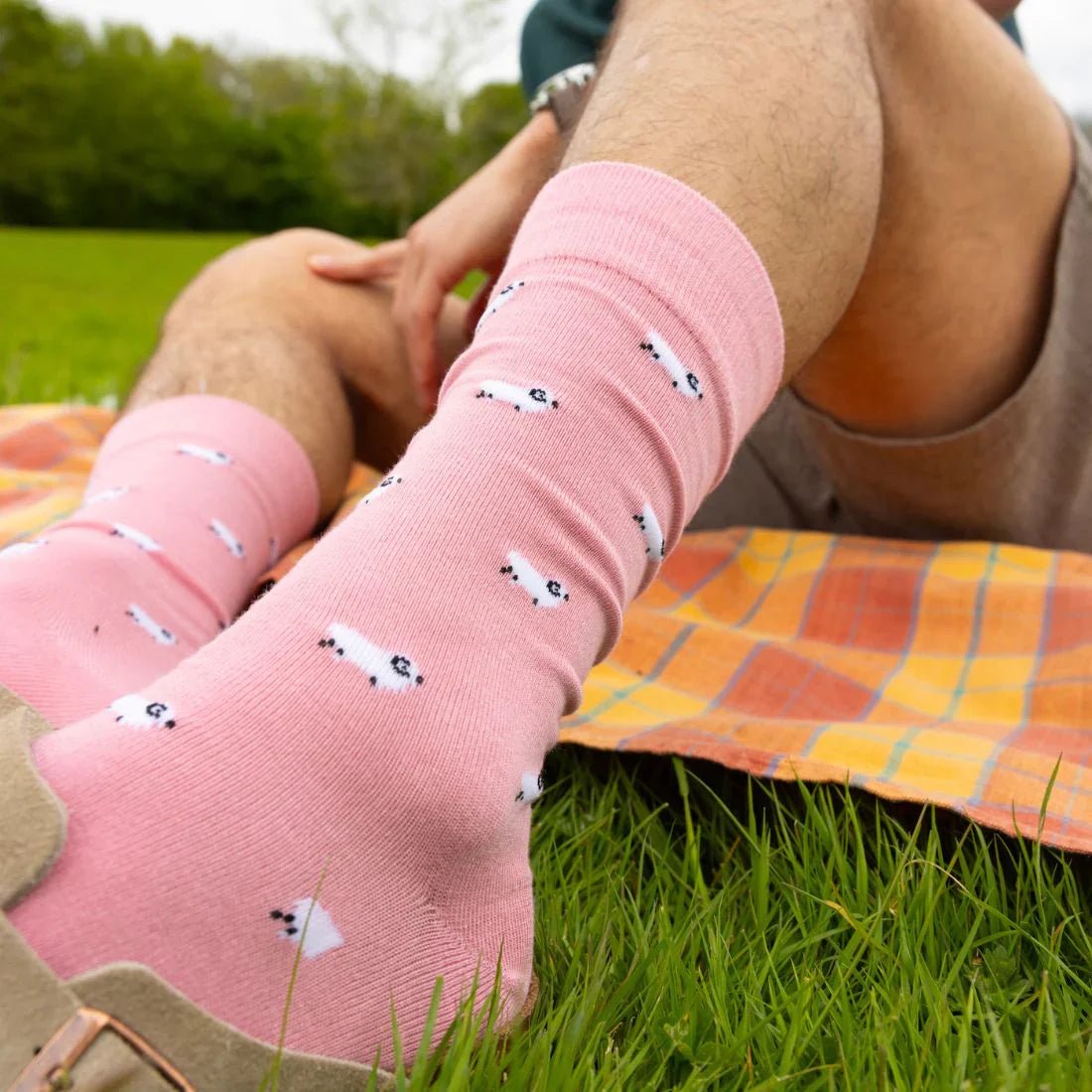 The Sheep – Bamboo Comfort Socks - Bascora