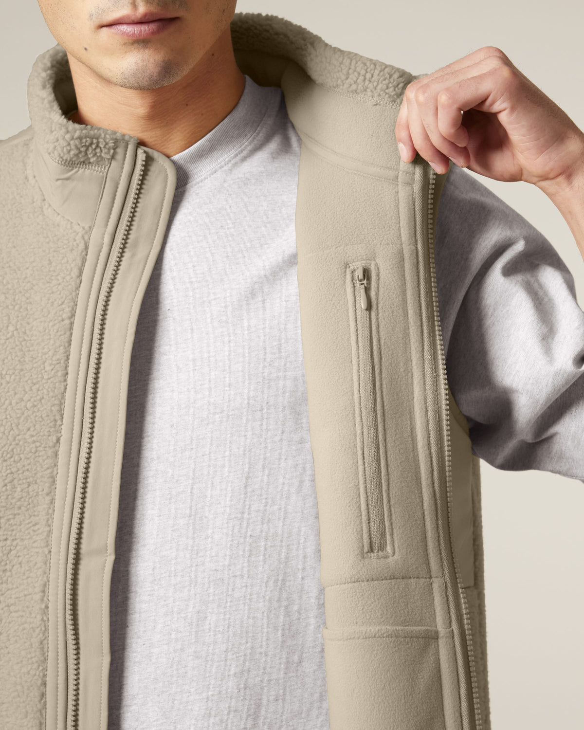 The Sherpa – Recycled Fleece Bodywarmer - Bascora