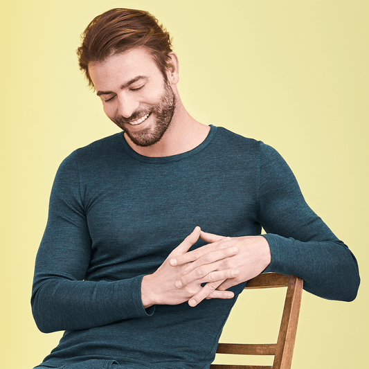 The Silk & Wool Long Sleeve – Organic - Bascora