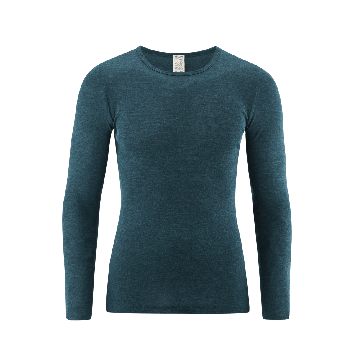 The Silk & Wool Long Sleeve – Organic - Bascora