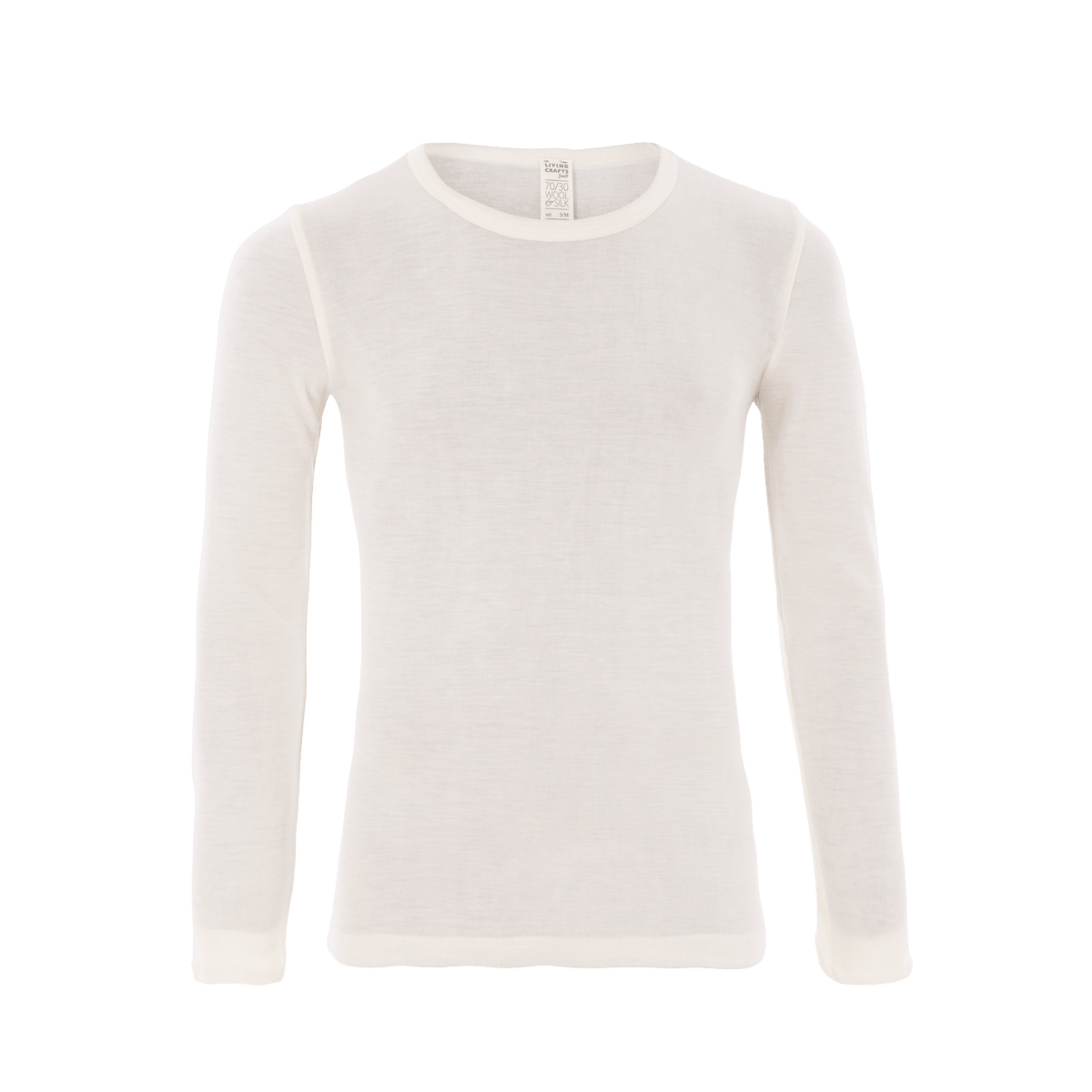 The Silk & Wool Long Sleeve – Organic - Bascora