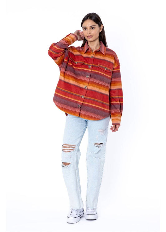 The Sisstr Ensenada Long Sleeve Fleece - Bascora