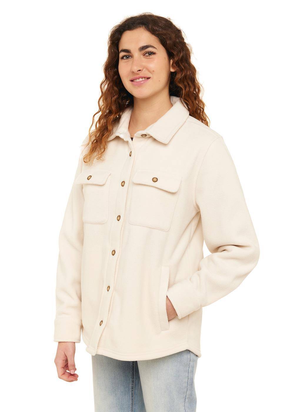 side girl wearing white Sisstr Michelle Eco-Zy Shirt