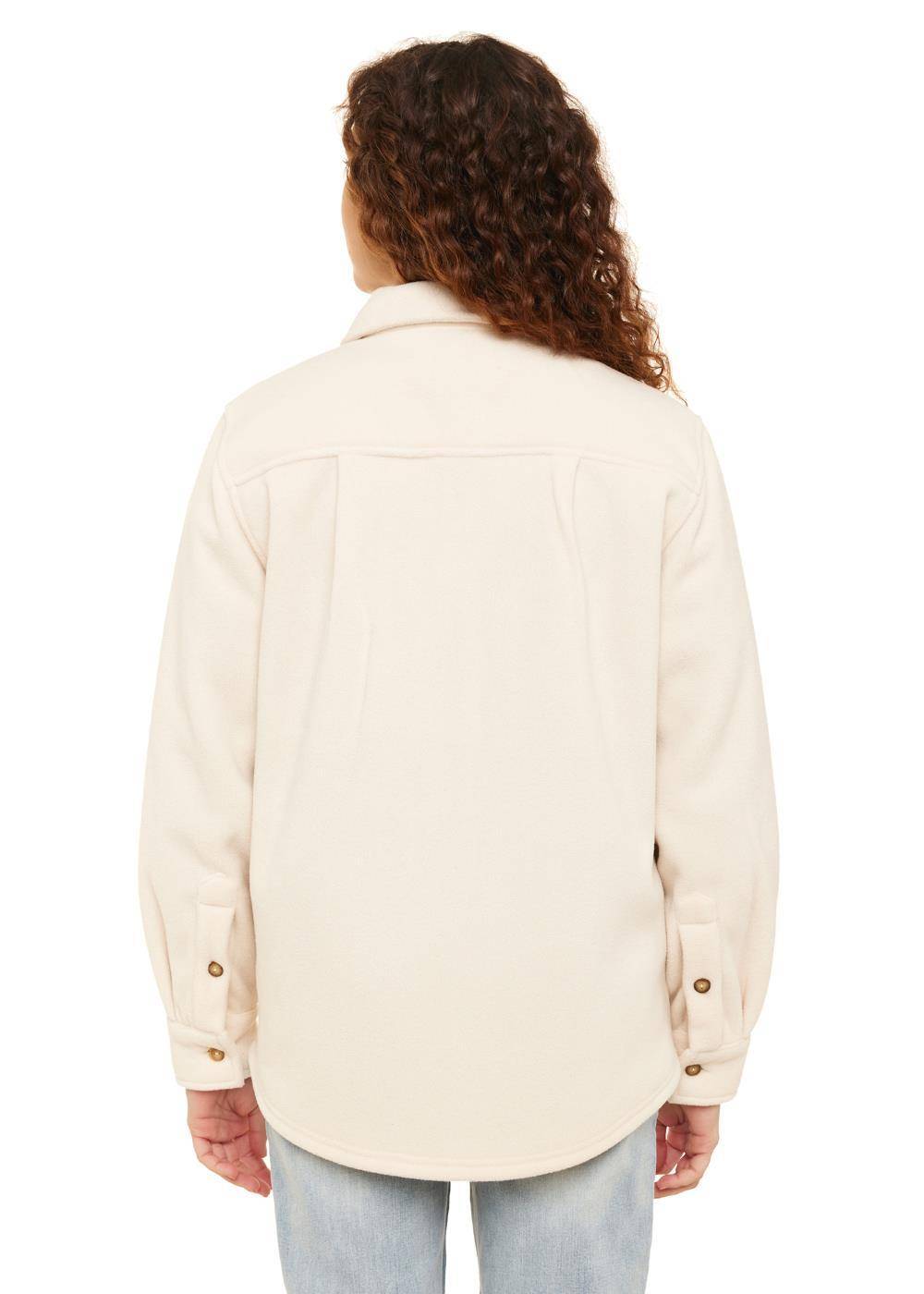 back girl wearing white Sisstr Michelle Eco-Zy Shirt