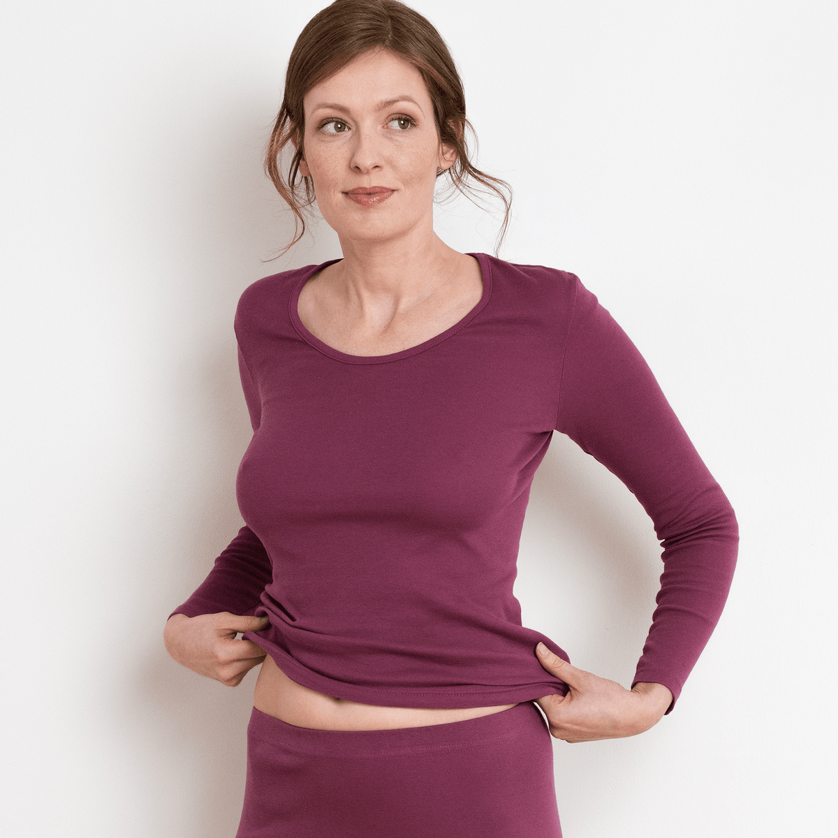 The Thermal Long Sleeve – Organic Cotton - Bascora