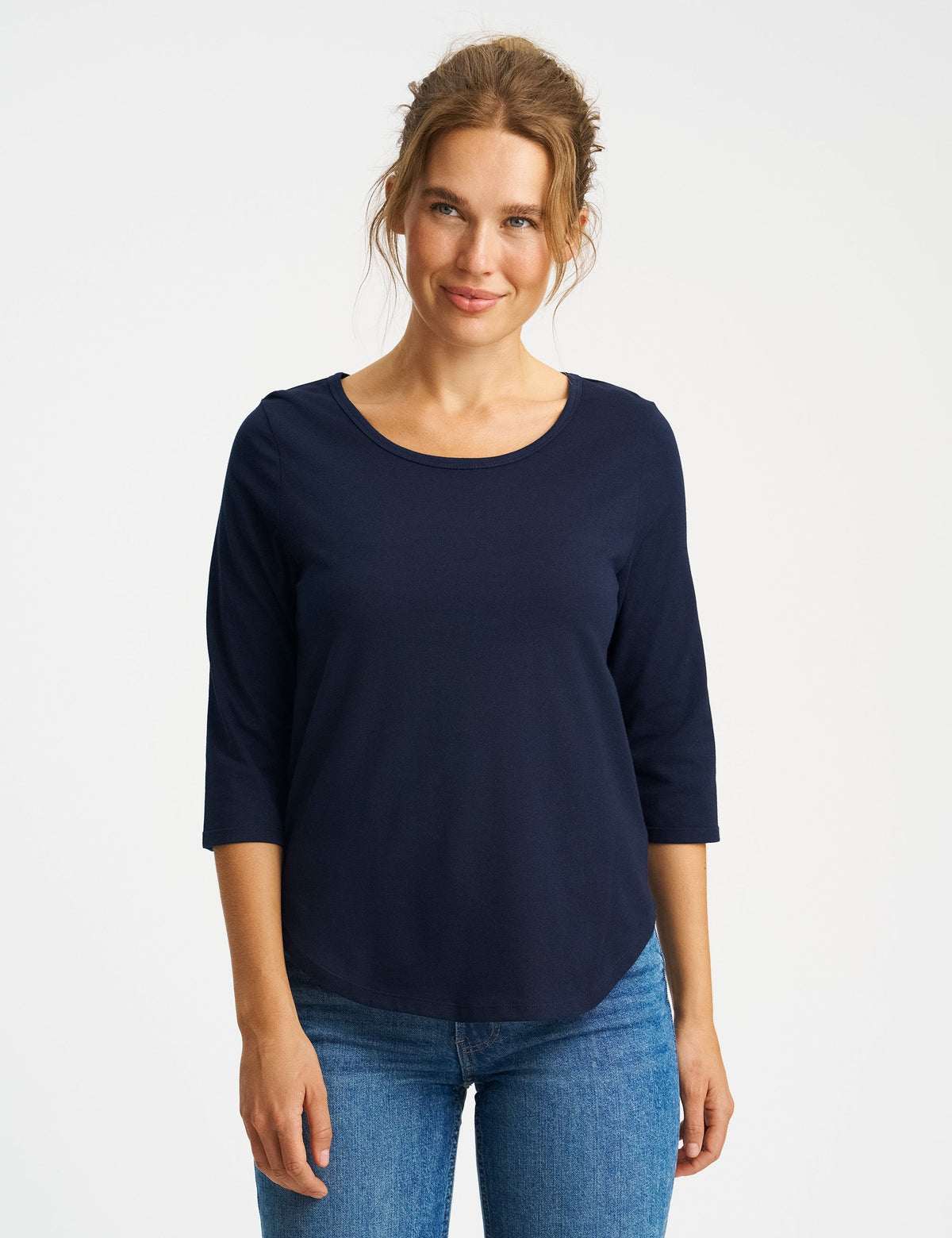 The Three-Quarter – Fairtrade Organic Cotton Tee - Bascora