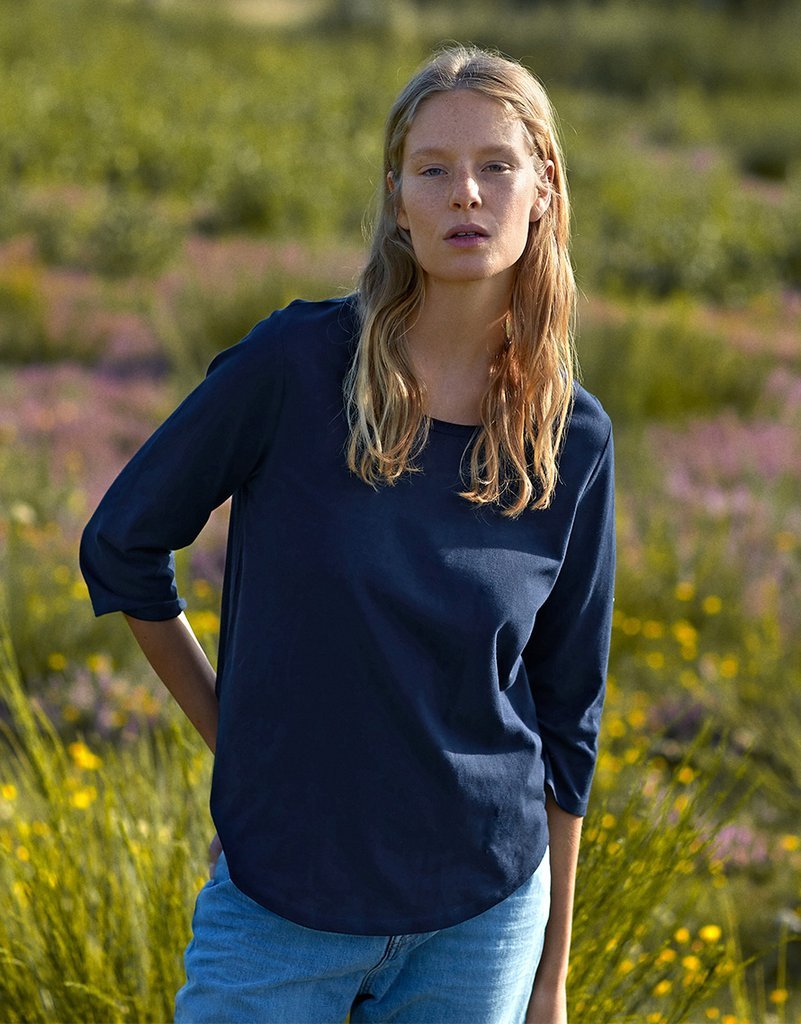 The Three-Quarter – Fairtrade Organic Cotton Tee - Bascora