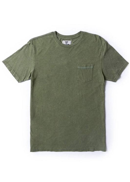 The Vissla Solid Sets SS Pkt Tee - Bascora