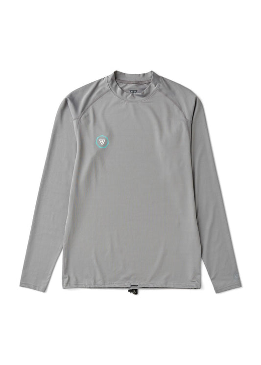 gray long-sleeve t-shirt