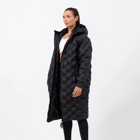 Women's Constellation Long Line Coat – Fine White Line