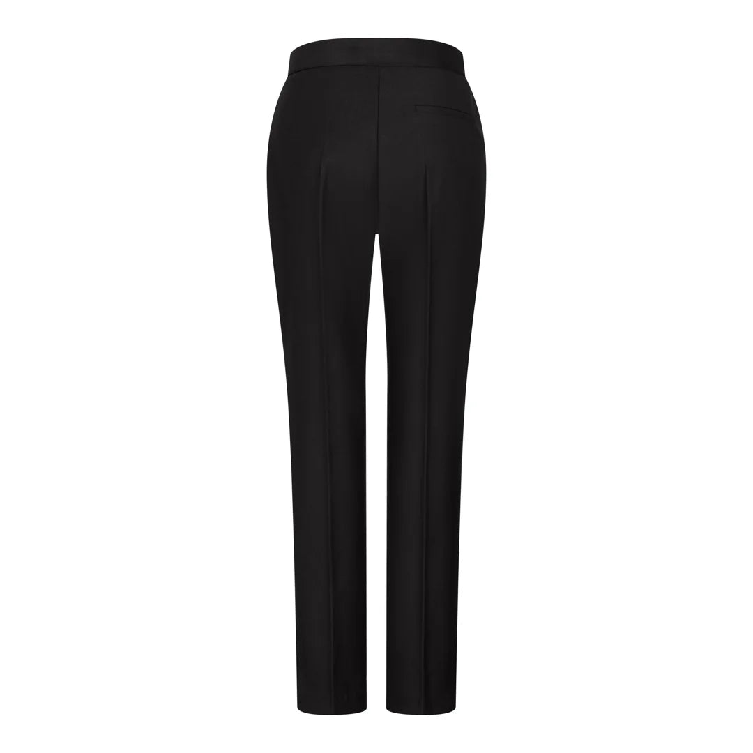 Women's 3 Piece Plain Black Suit