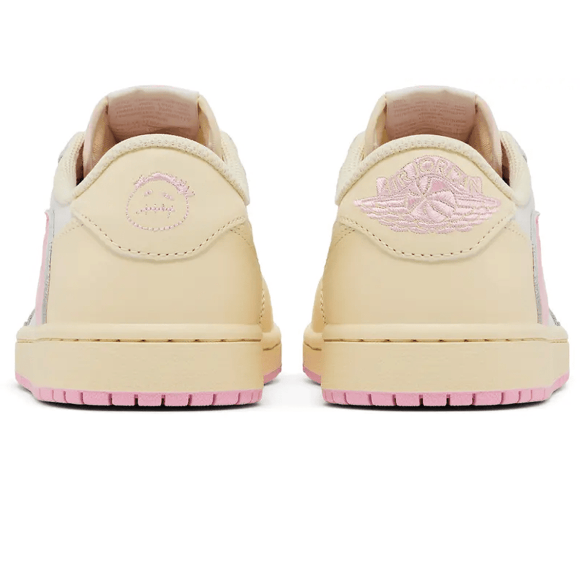 Travis Scott x Air Jordan 1 Retro Low OG 'Shy Pink' - Bascora