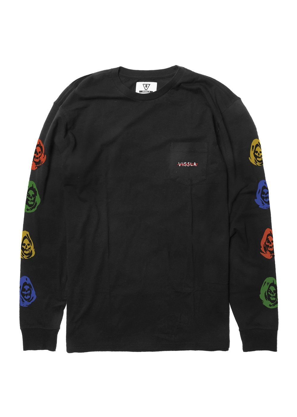Vissla Lost Souls Long Sleeve Pocket Tee - Bascora